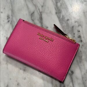 Kate Spade Pink Leather Wallet